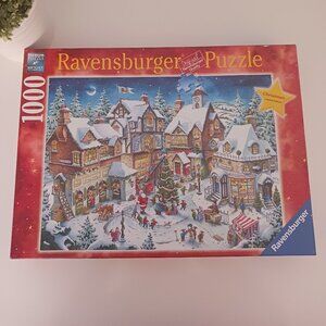 Ravensburger 1000 pc Jigsaw Puzzle - Santa's Christmas Wonderland - Ltd. Edition